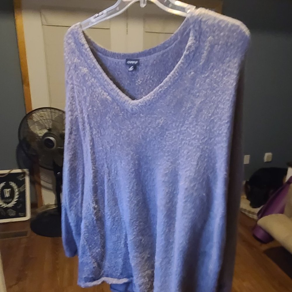 Torrid size 3 super soft gray sweater